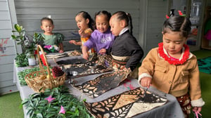 Traditional games help Tongan preschoolers learn more about their language…