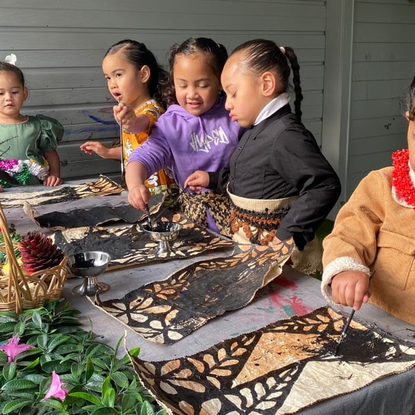 Traditional games help Tongan preschoolers learn more about their language and culture