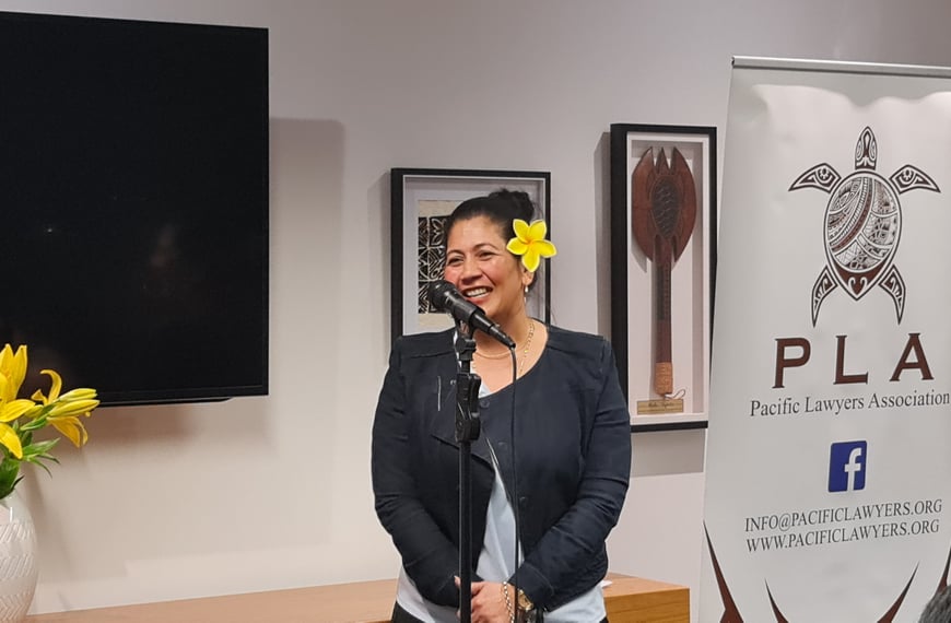 Pasifika legal fraternity show their support for Waikato University’s new Dean of Law
