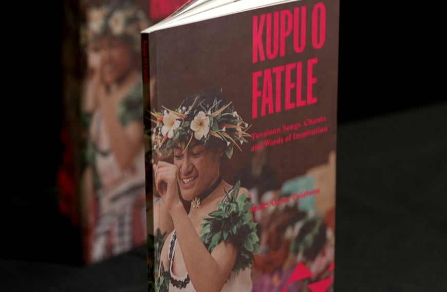 Book of Tuvaluan songs and chants helps youngsters keep language alive 