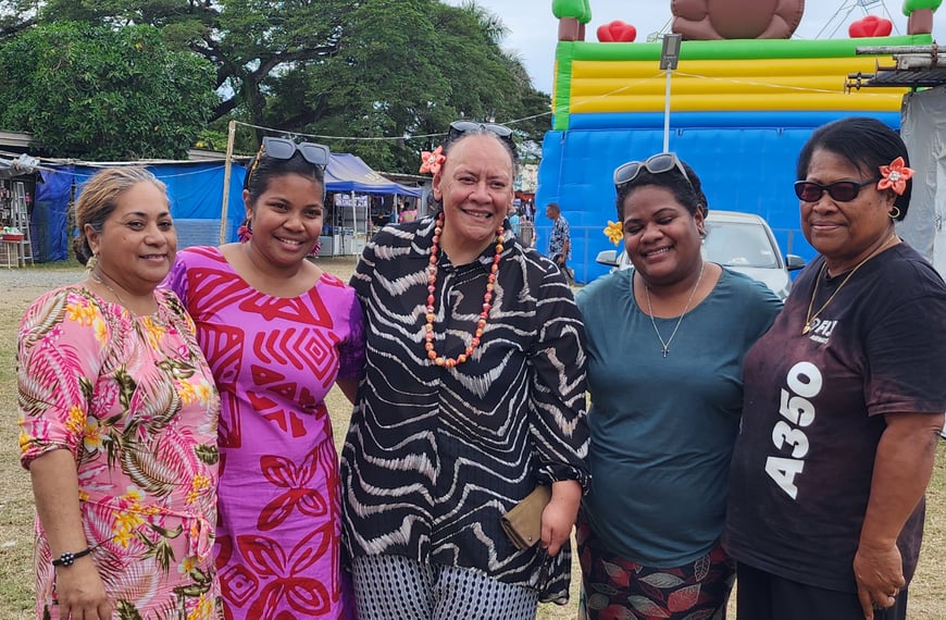 Fiji women showcase handicrafts, art and micro businesses at Bula…