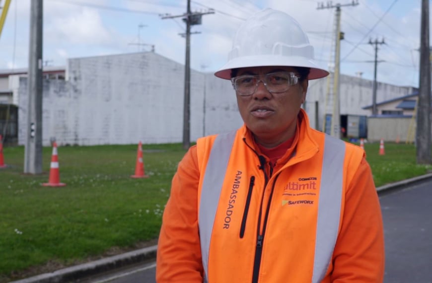 The Fijian paving the way in the electricity…