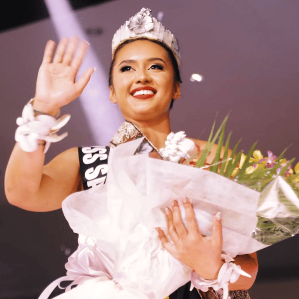 “I hope I can repay the people for the love that they’ve given me.” – Former Miss Samoa Fuatino Moemoana Safa’atoa-Schwenke