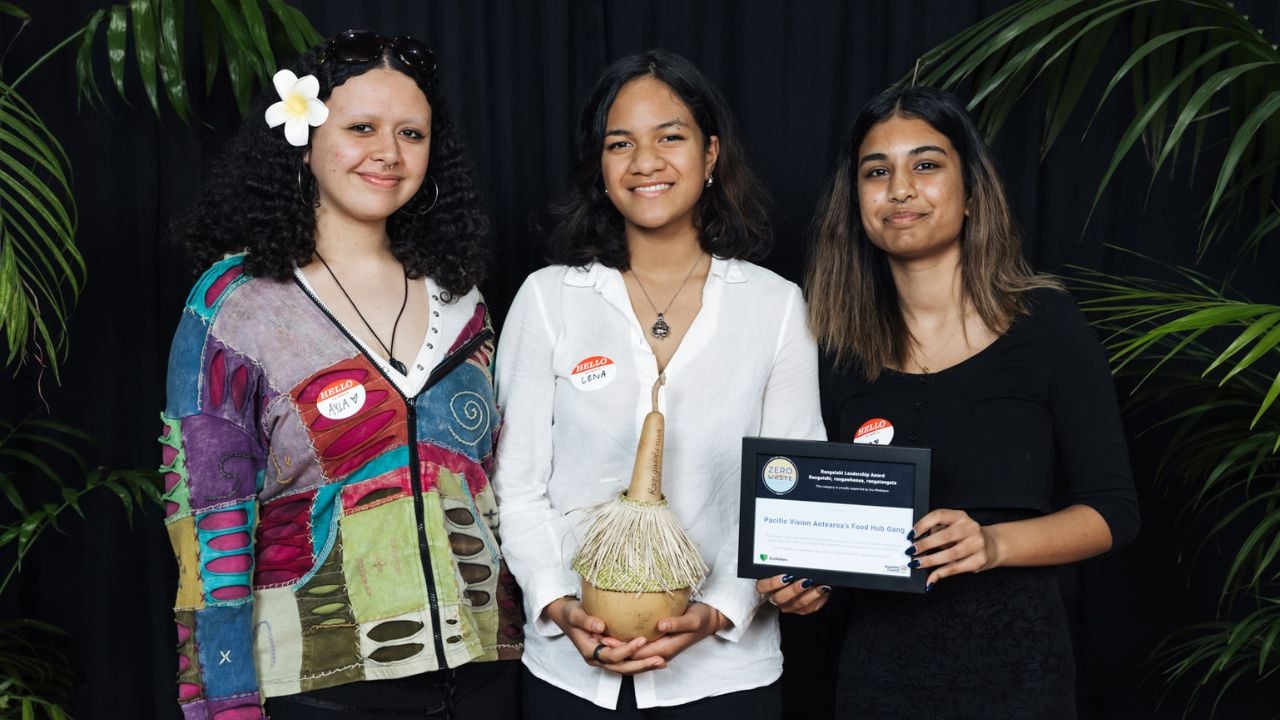 South Auckland youth win award for diverting 1.5 tonnes…