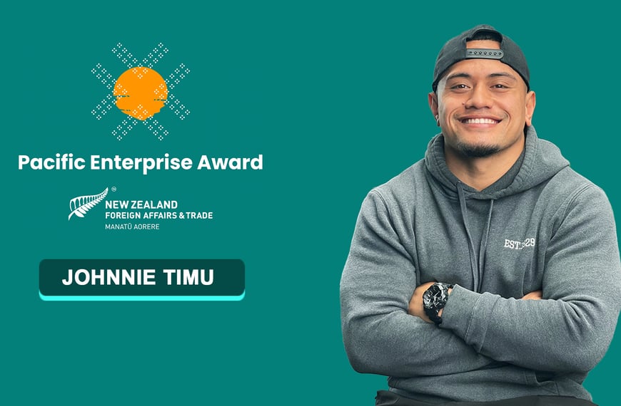 Meet MFAT Pacific Enterprise Award Winner Johnnie Timu | SunPix…