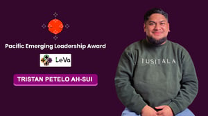 Meet LeVa Pacific Emerging Leadership Award winner Tristan Petelo Ah-Sui…