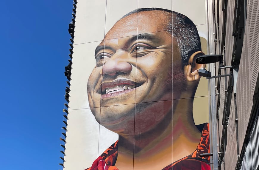 Fa‘anānā mural unveiled to mark first anniversary