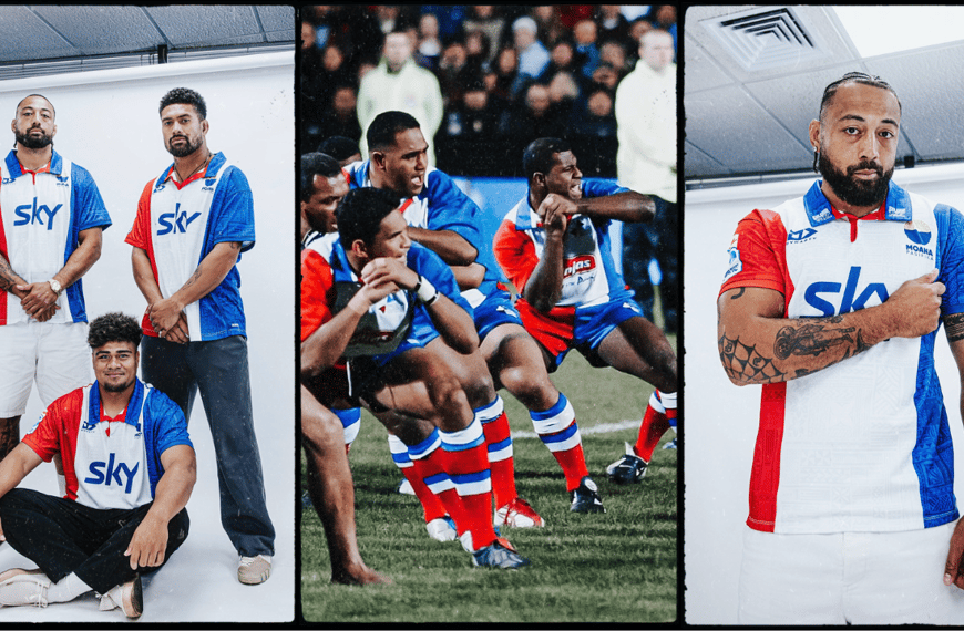 Moana Pasifika honour 2004 Pacific Islanders team with new heritage jersey