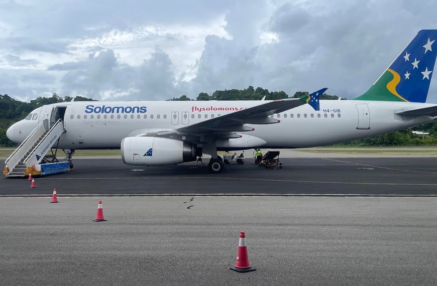 Weekly Flight Takes Off From Auckland-Brisbane to Solomon Islands