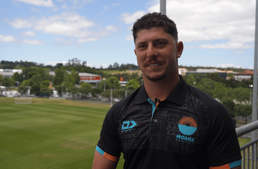 Pellegrini refreshed and ready to go ahead of Moana Pasifika Match Against the Chiefs