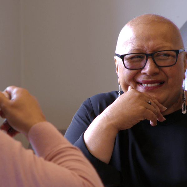 “Look, I think it’s just getting up that I’m grateful for,” – Clare Tupuola on her cancer journey