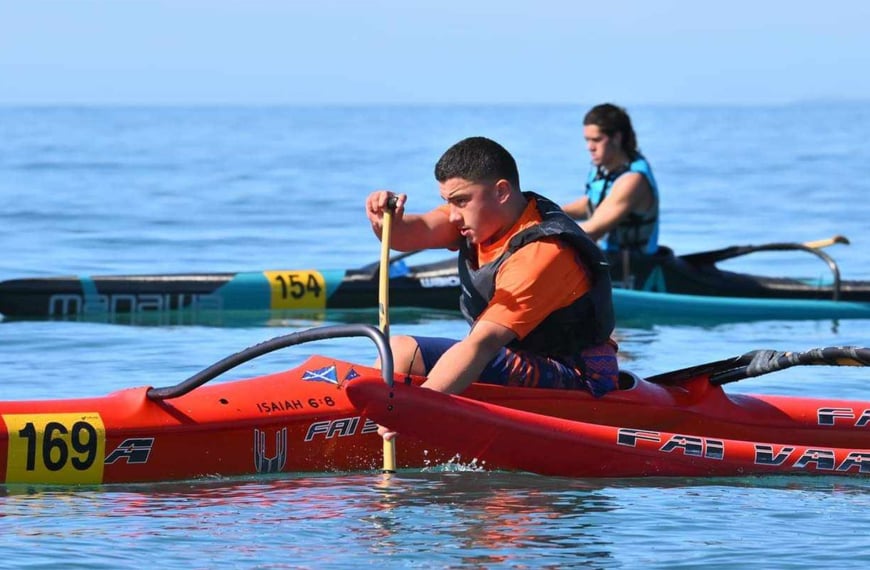Te’o takes off: Ōtara teen paddler set to represent NZ in Brazil