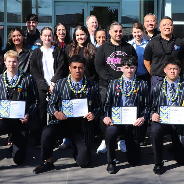 Students from Shirley Boys High School Graduate from Canterbury Police Programme Tautua