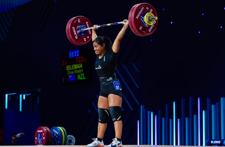New Zealand Weightlifter Olivia Selemaia Recipient of Yvette Williams Scholarships