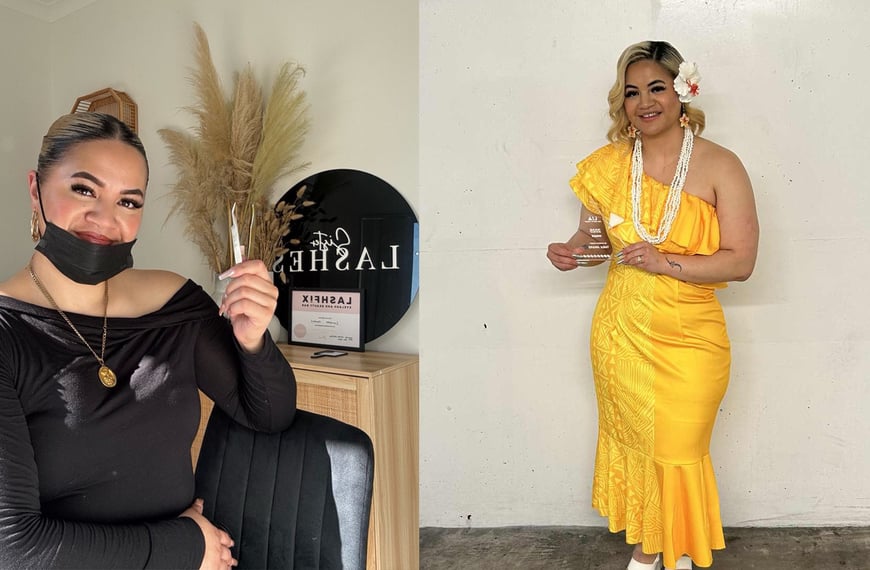 Sister Lashes wins big, paving the way for future Pacific representation in the lash industry