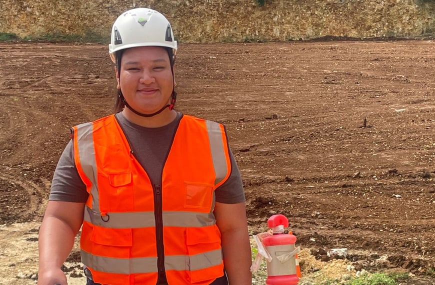 Tongan civil engineer changing the world one step at a time