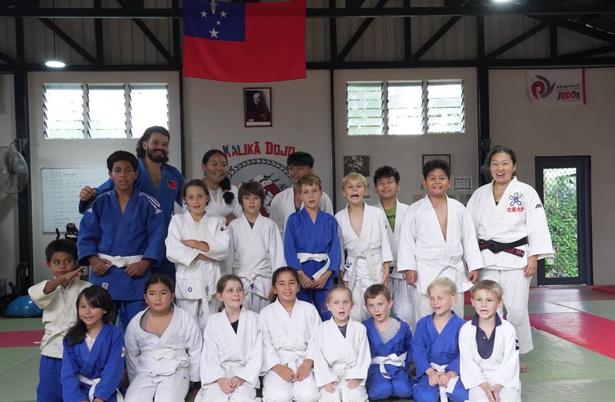 Kalika Dojo vows to grow judo and martial arts in Samoa