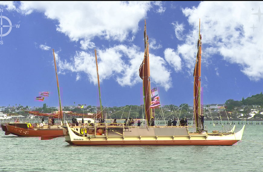Hōkūleʻa returns to the shores of Aotearoa after 40 years