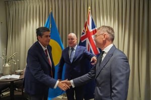 Palau President in New Zealand For First Official Visit