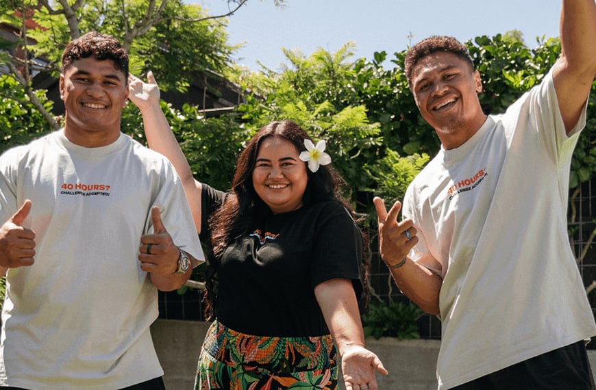 Pacific stars back 40 Hour Challenge for Solomon Islands children