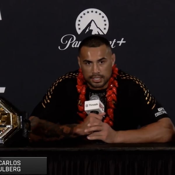 From South Auckland to World Champion: Ulberg takes UFC title on one leg