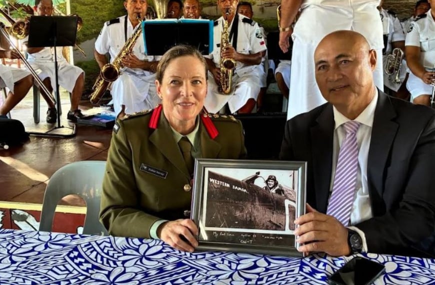 Samoa Anzac Day Ceremony Highlights Family Legacy of NZDF Brigadier