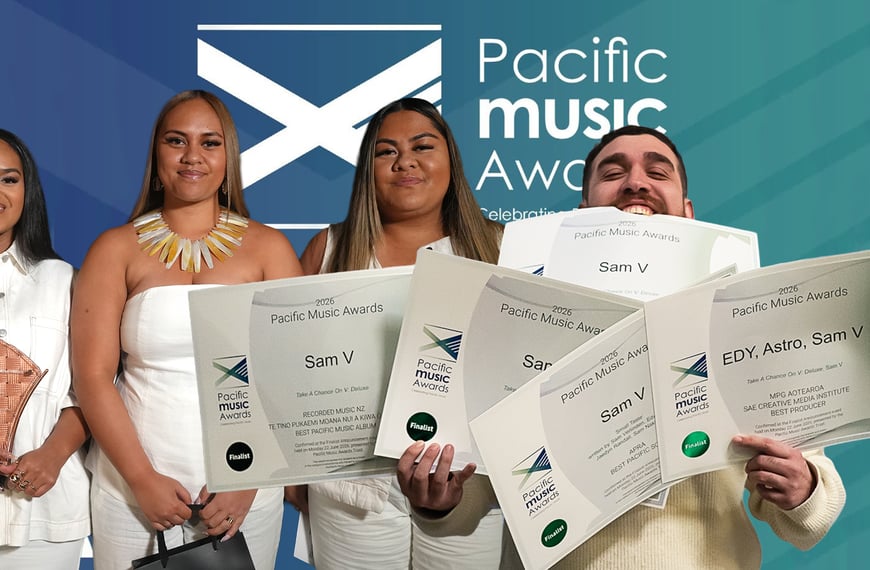Sam V and Porirua trio A.R.T lead the Pacific Music…