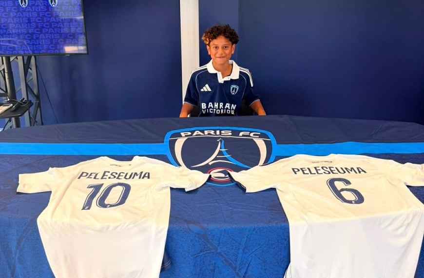 Aquila Peleseuma - Samoan heritage player signs with Paris FC