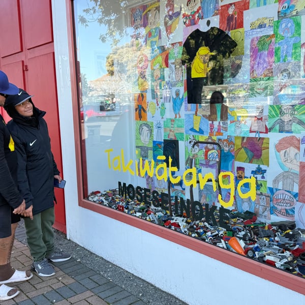 Beyond Words: 14-year-old Mosese Inoke speaks through his art