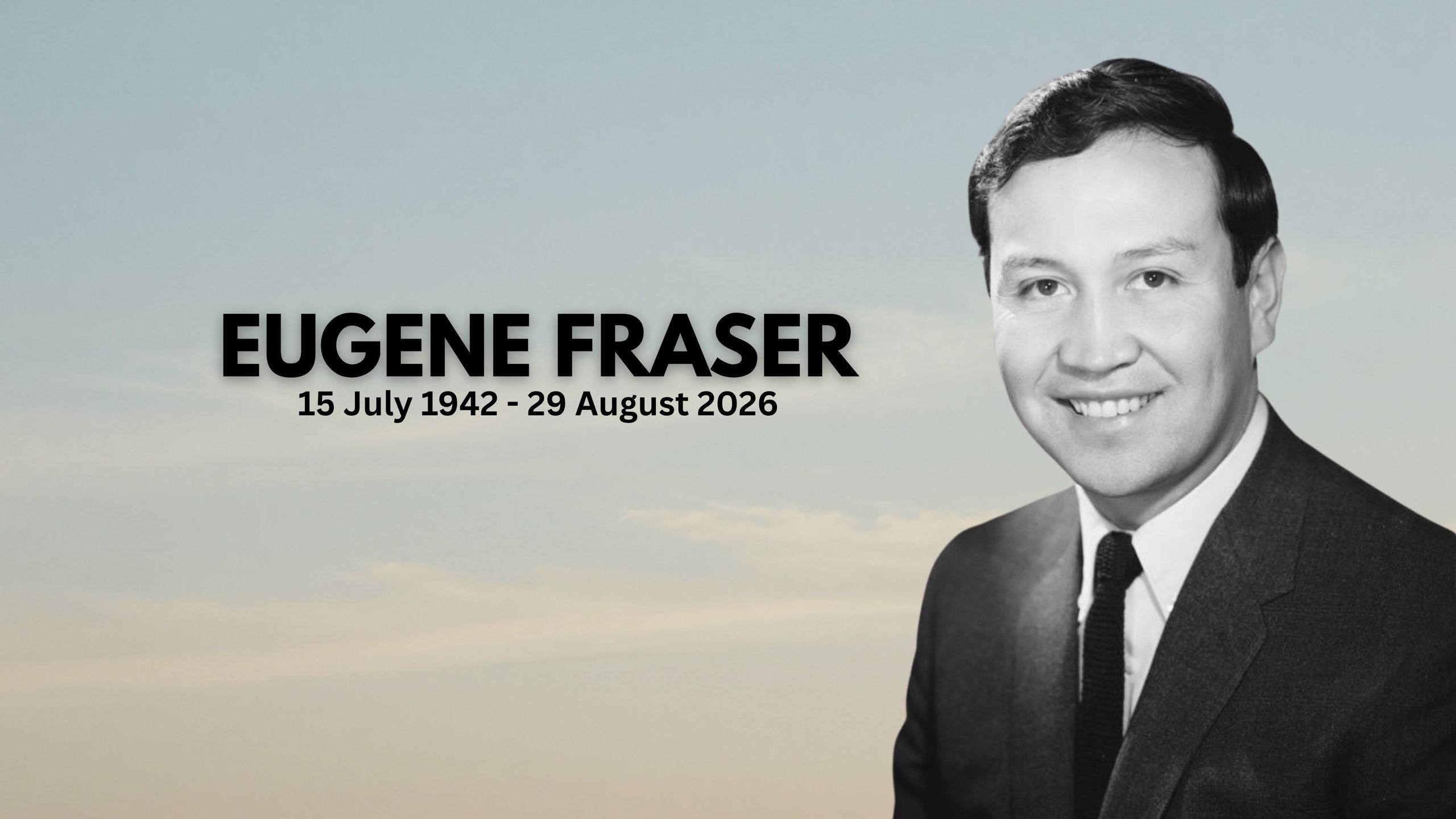 Eugene Fraser (15 July 1942 – 29 August 2026)