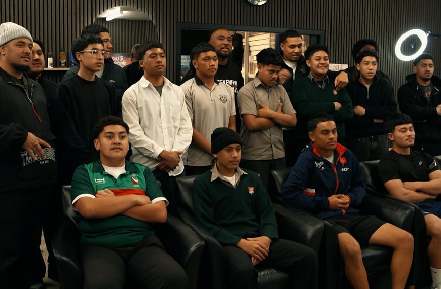 Twosevenfive barbershop on a mission to inspire local youth