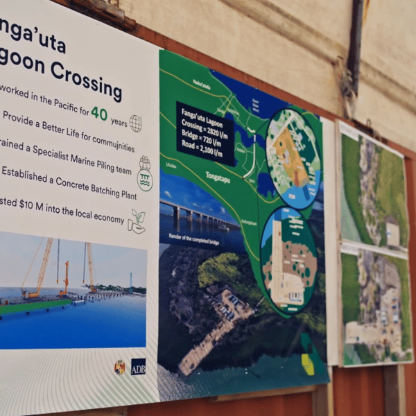 Landowners make a U-turn on the construction of a new bridge in Tonga