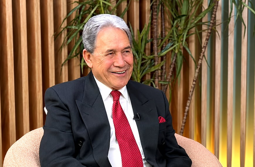 Talanoa: New Zealand First leader Vaovasamanaia Winston Peters