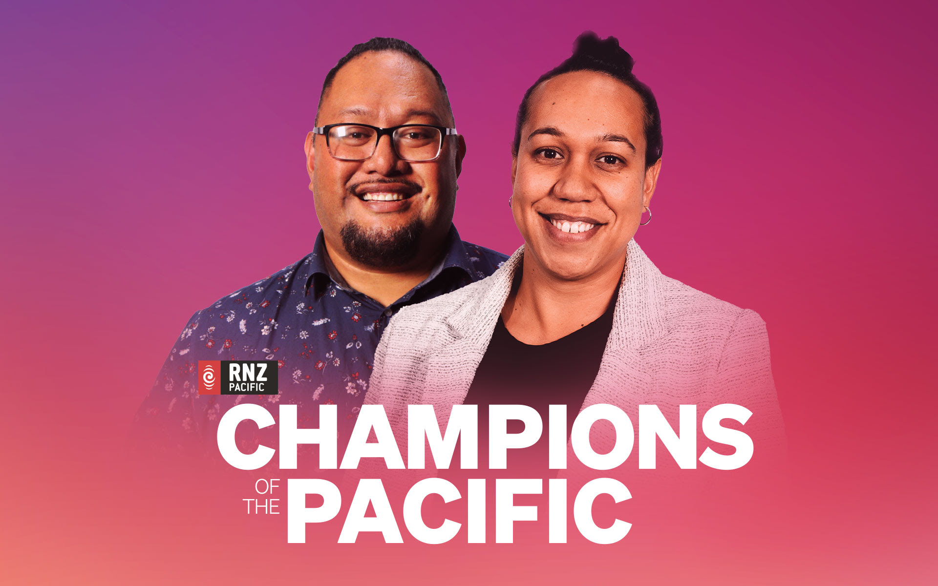 Koro Vaka'uta and Talei Anderson to host new RNZ Pacific sports show, 'Champions of the Pacific'