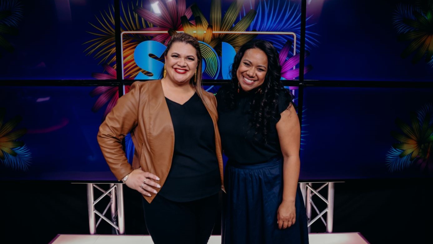 Soul Sessions Host Sara-Jane with guest artist Indira Stewart