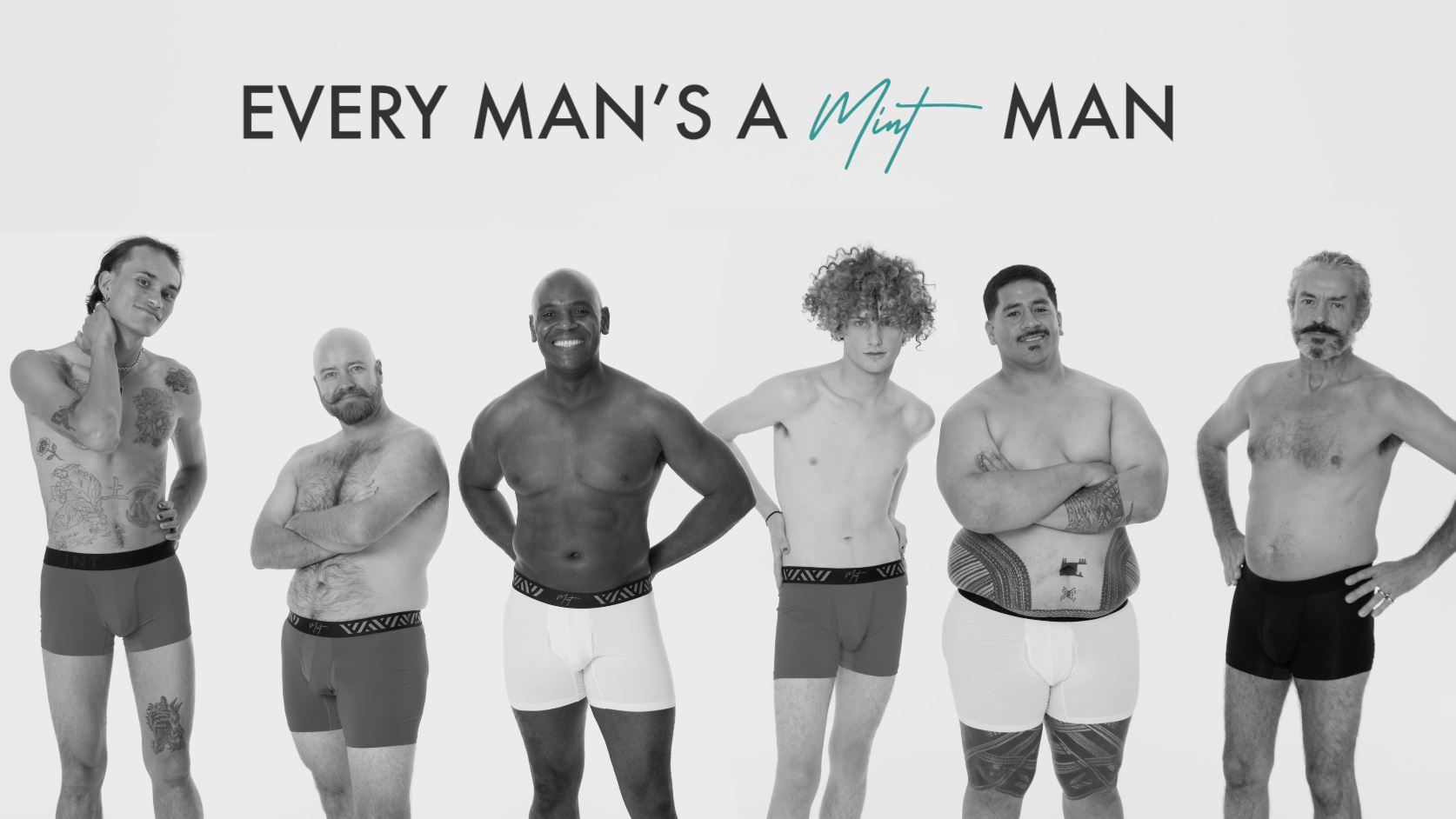 Jerome Kaino launched underwear brand Mint Wear with a body positivity campaign
