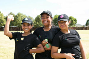 The Yeah! Girls program aims to attract more young Samoan/Pacific girls in the community to participate in Kilikiti (Samoan Cricket). Photo: yeahgirls.nz